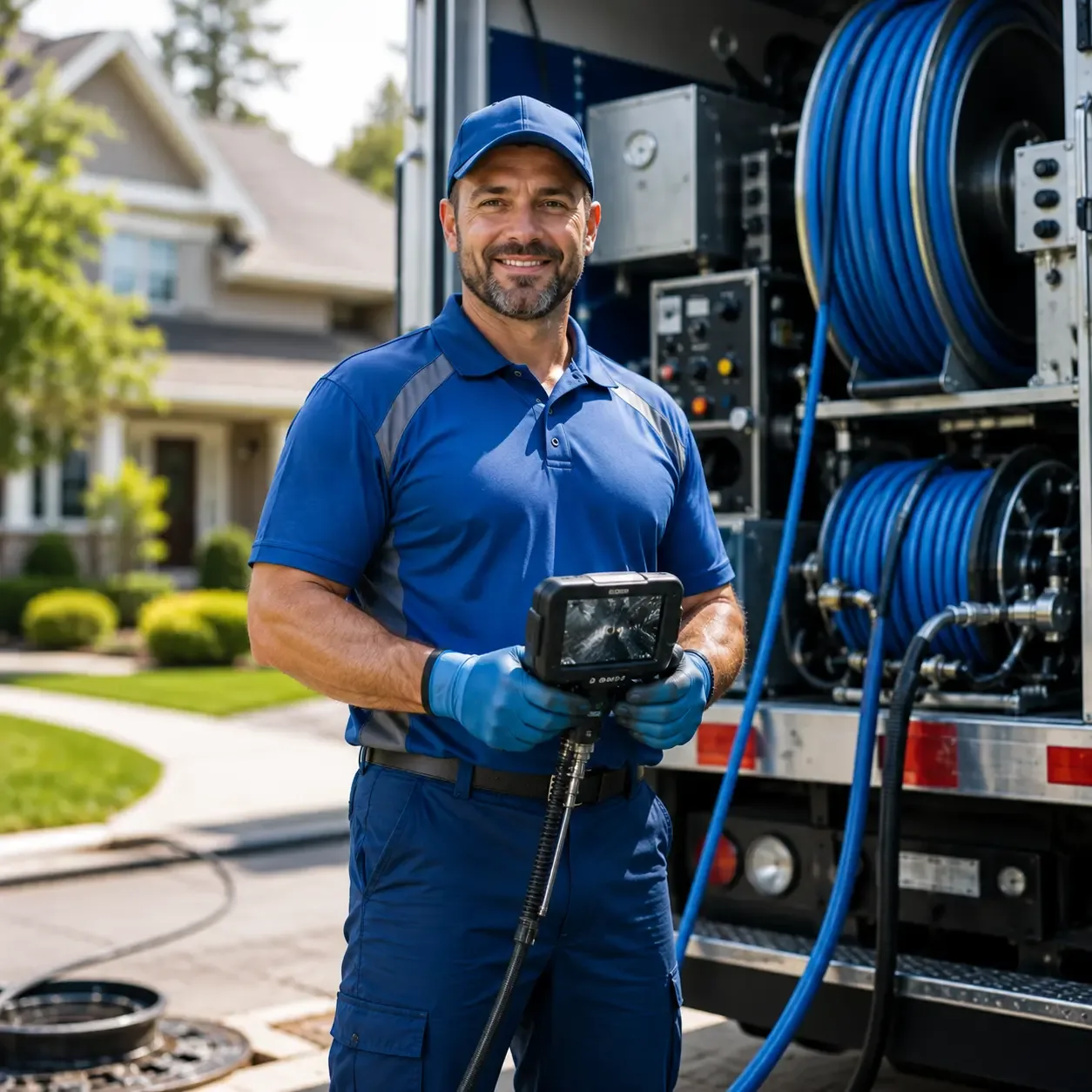 Local outdoor drain cleaning specialists in Saxonburg, PA